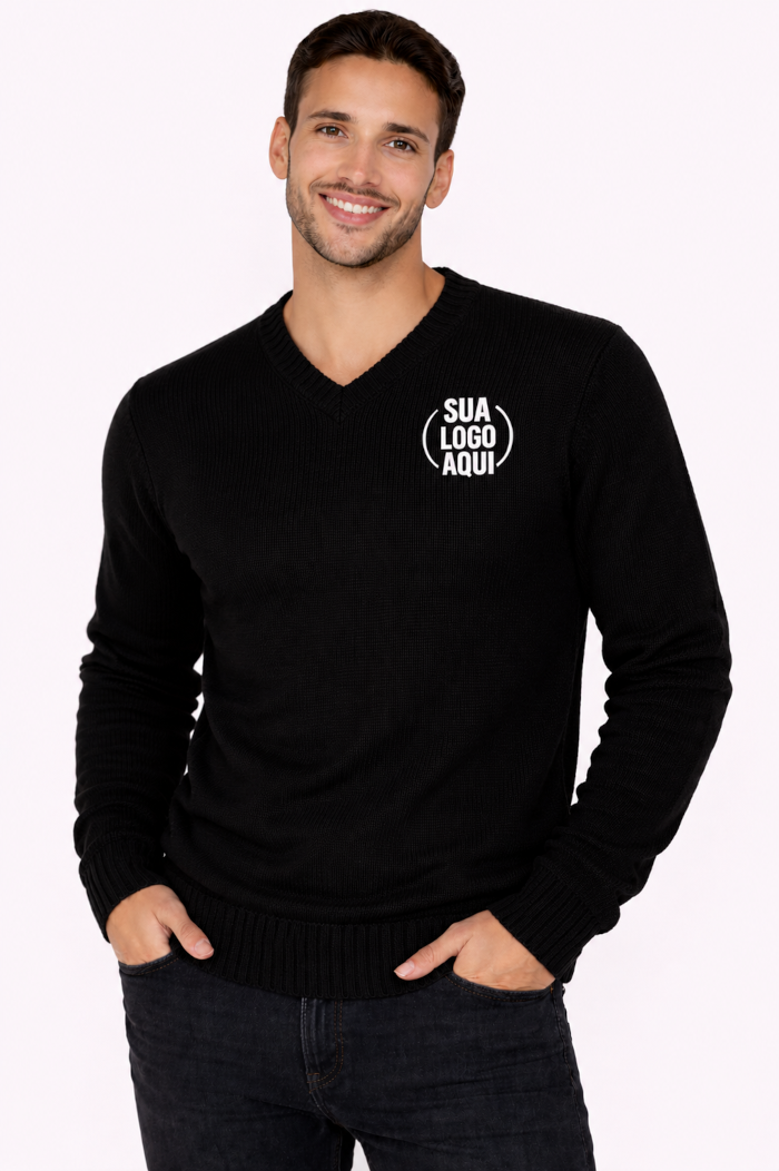 Suéter de Lã Personalizado - Masculino