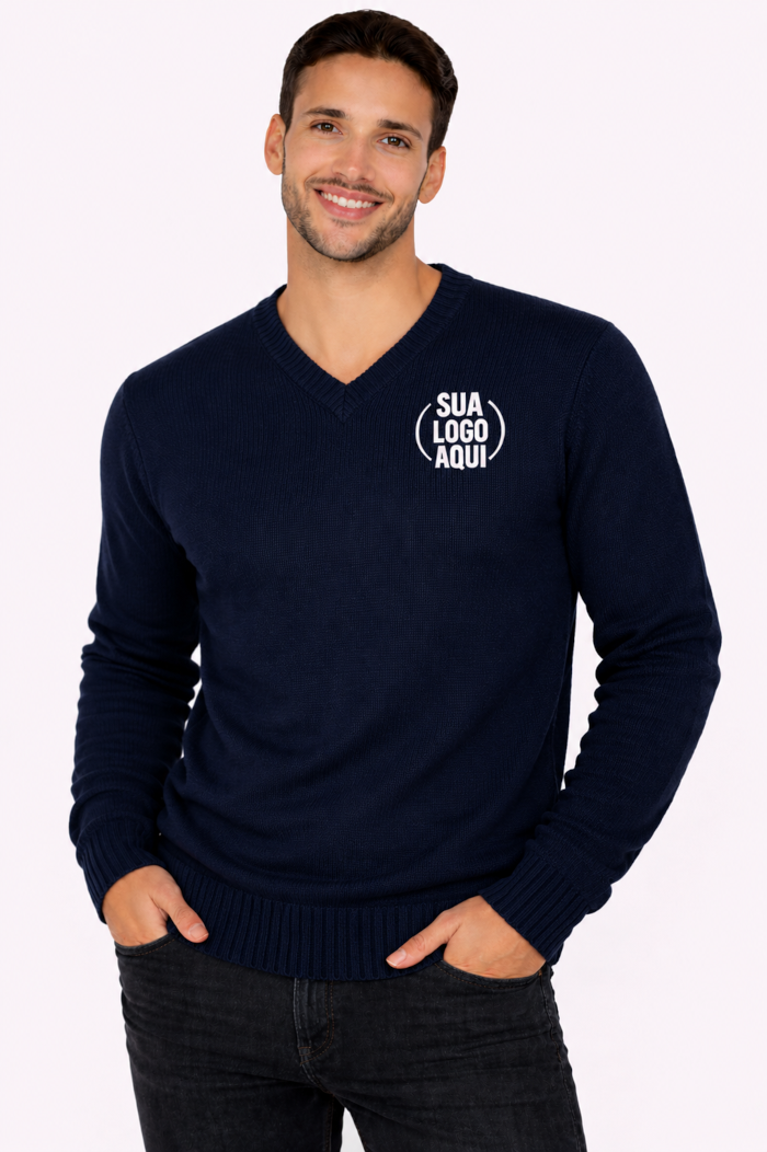 Suéter de Lã Personalizado - Masculino
