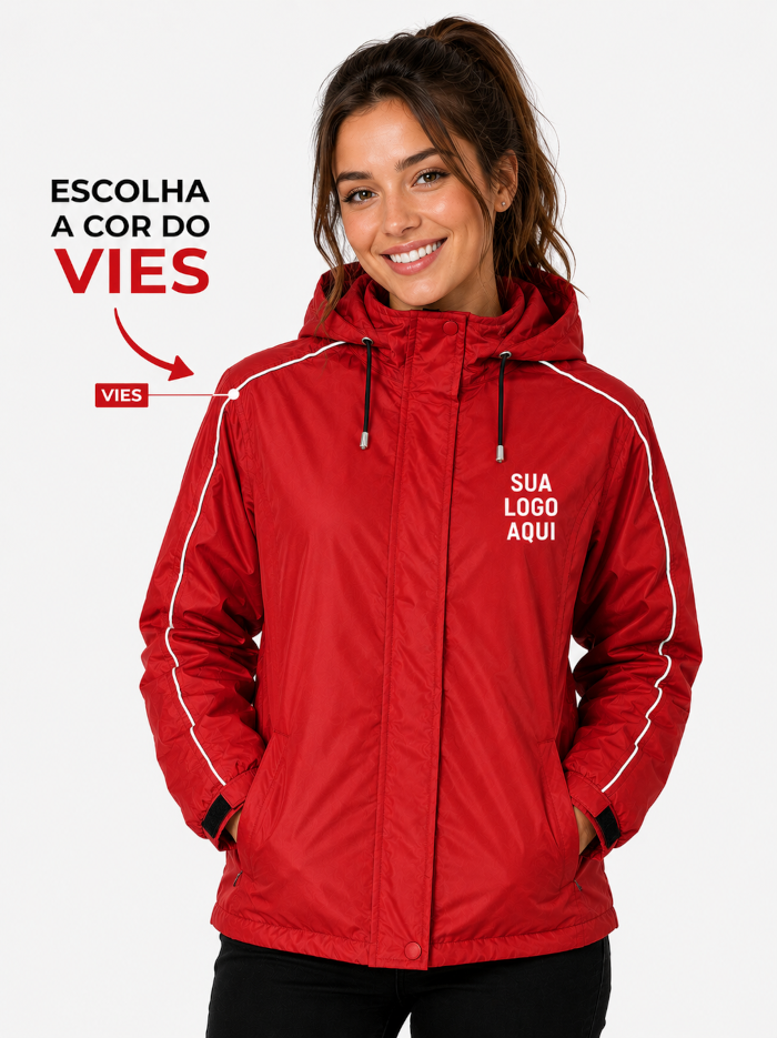 Jaqueta Impermável Feminina - Nylon