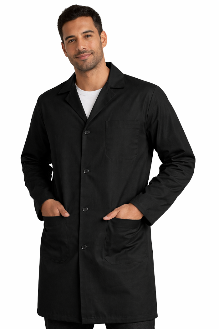 Jaleco Masculino Manga Longa 3 Bolsos - Gabardine