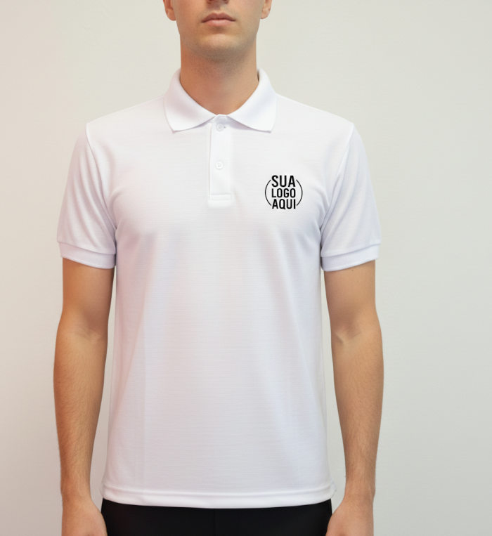 Camisa Polo Masculina Personalizada Bordada