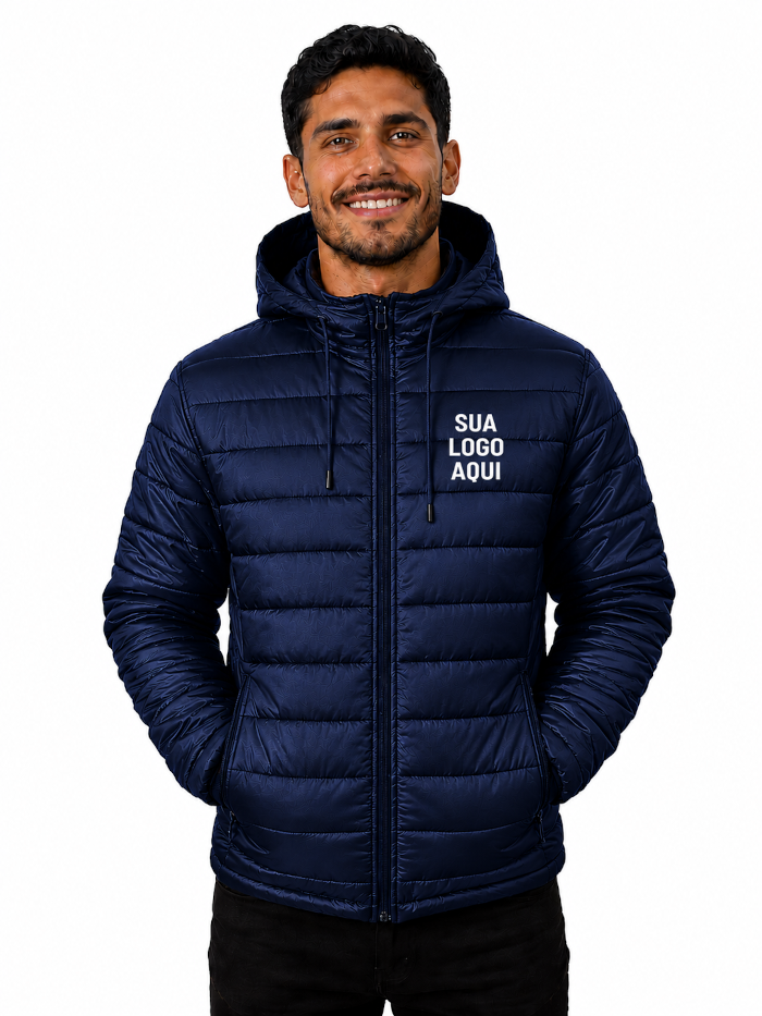 Jaqueta Puffer Personalizada Masculino