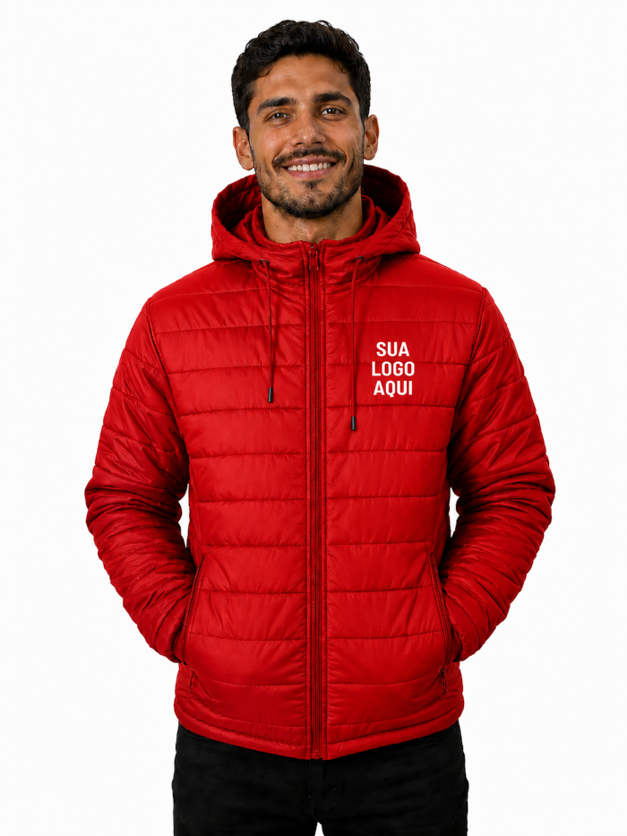 Jaqueta Puffer Personalizada Masculino