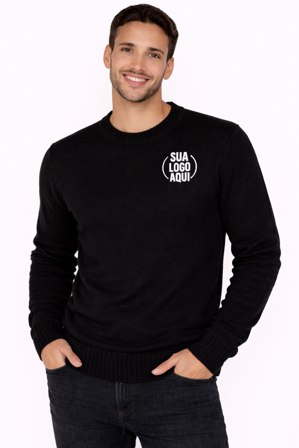 Suéter de Lã Personalizado - Masculino