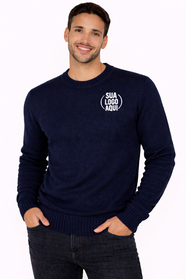Suéter de Lã Personalizado - Masculino